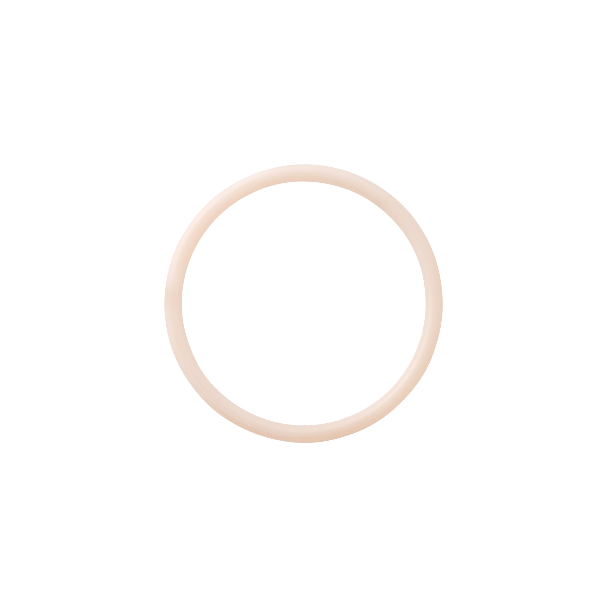Thin Aurora Bangle latte marble