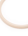 Thin Aurora Bangle latte marble