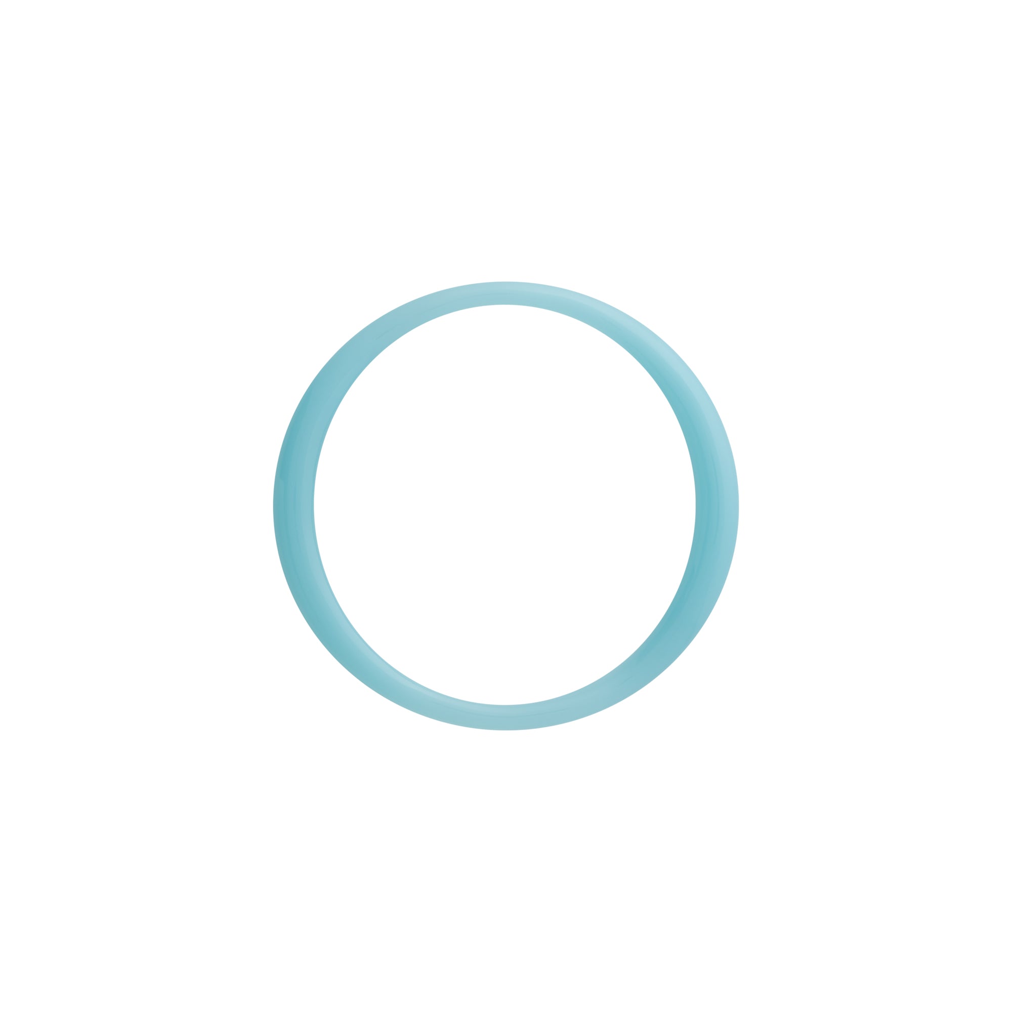 Thin Loop Bangle opaline blue