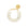 Mini Flat Chain Bracelet Snow White Marble - Vanessa Baroni