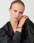 Flat Chain Bracelet clear