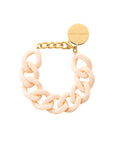 Flat Chain Bracelet latte