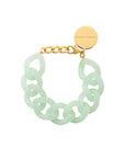 Flat Chain Bracelet opaline mint