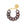 Flat Chain Bracelet Ikat Marble - Vanessa Baroni