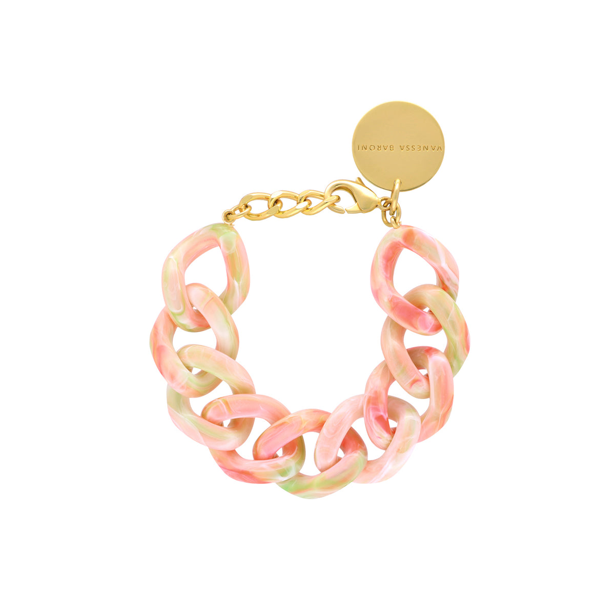 Flat Chain Bracelet Summer Vibe