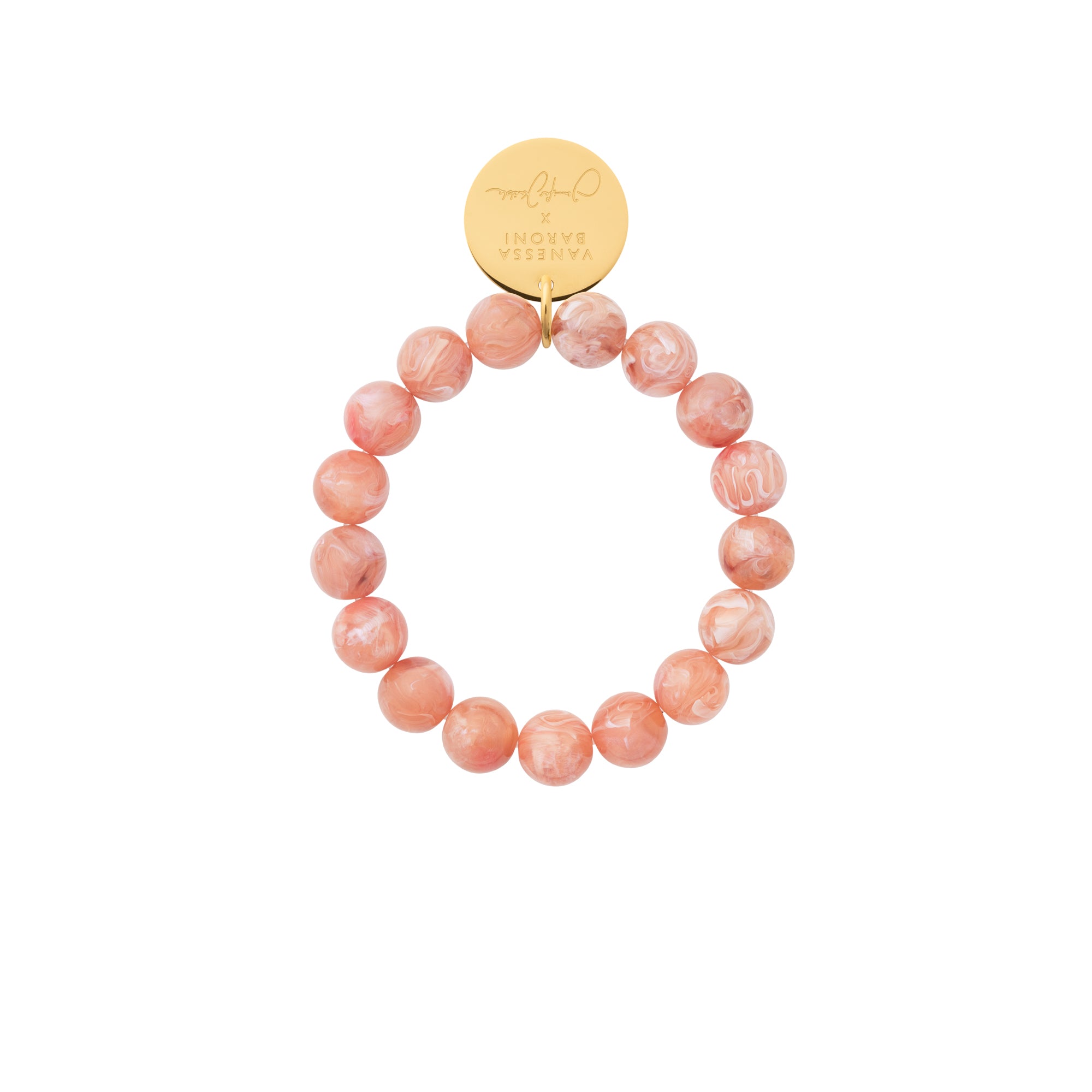 VB X Jennifer Knäble Mini Beads Flex Bracelet apricot crush