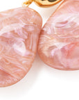 VB X Jennifer Knäble Double Nugget Earring gold - apricot crush