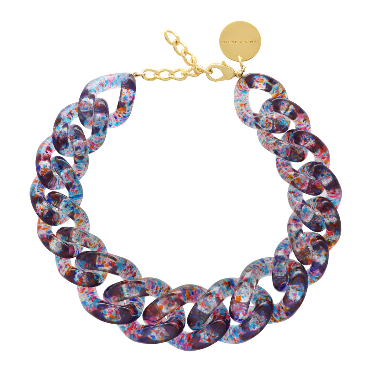 GREAT Necklace Confetti Blue