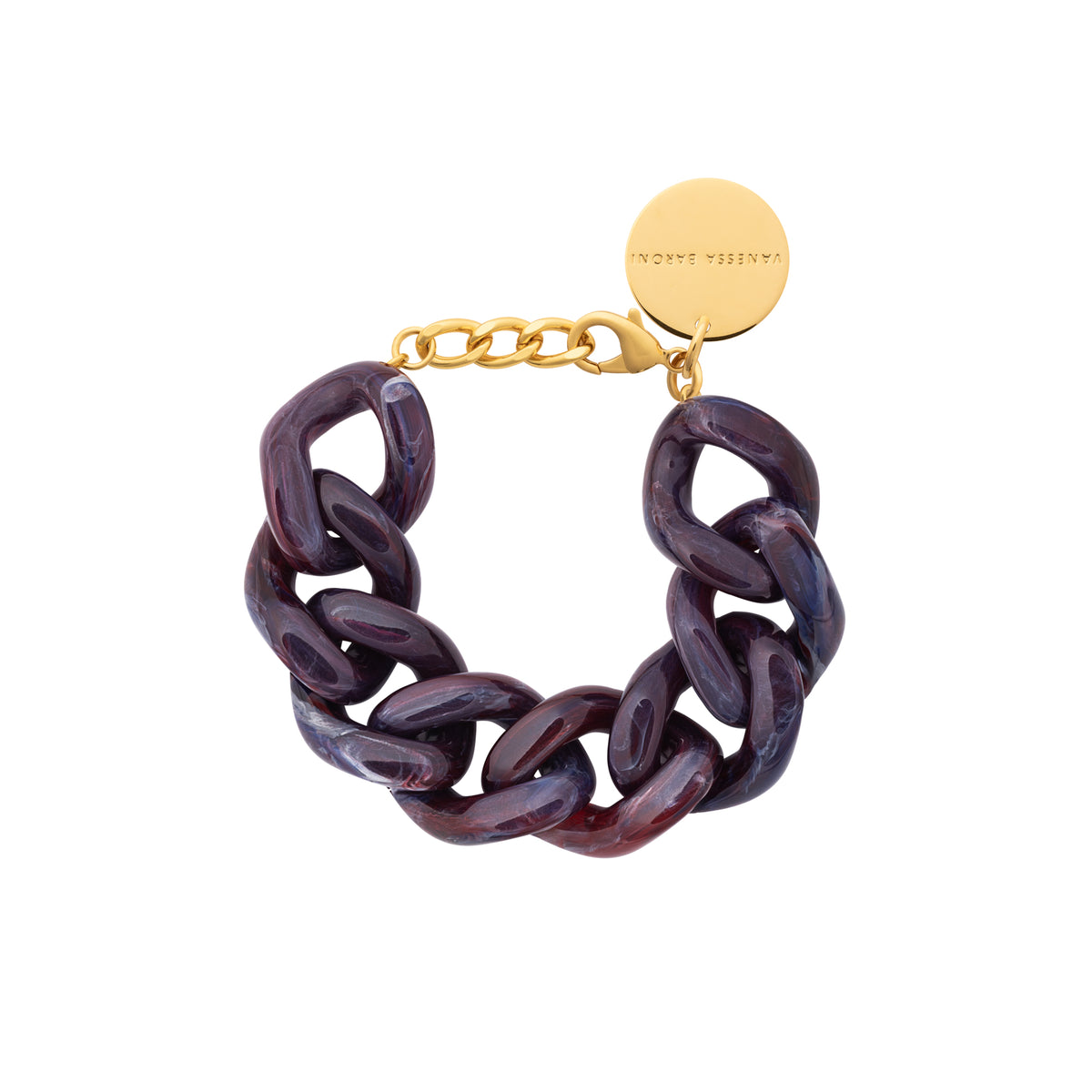 GREAT Bracelet Aubergine Marble
