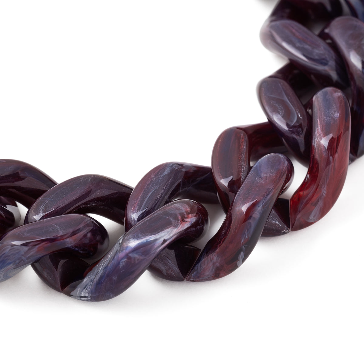 GREAT Bracelet Aubergine Marble