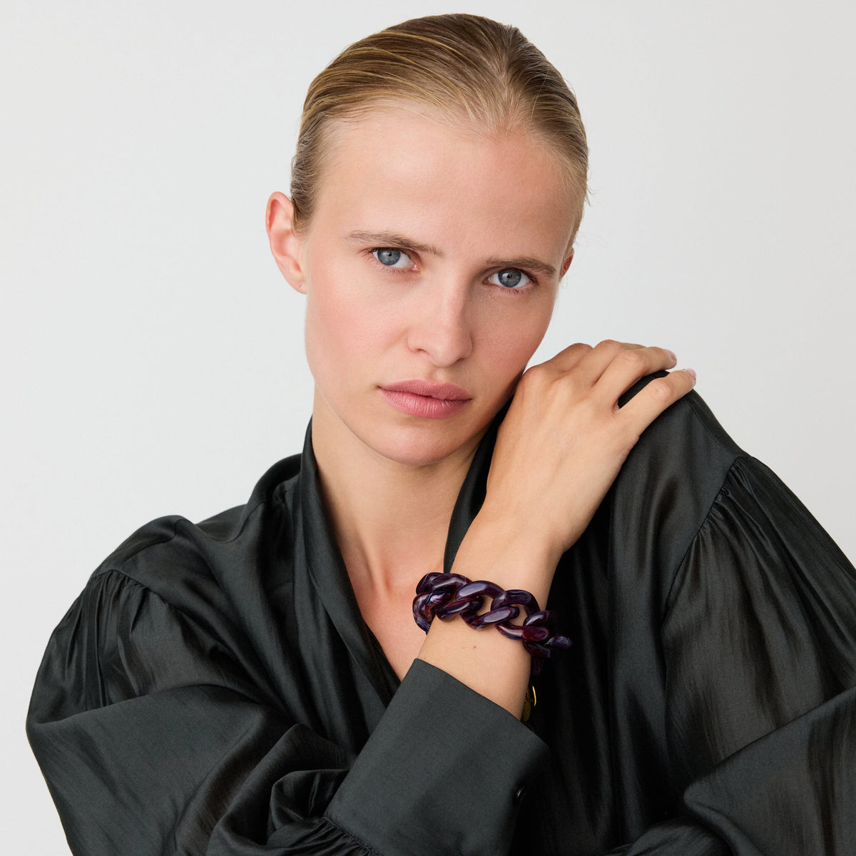 GREAT Bracelet Aubergine Marble