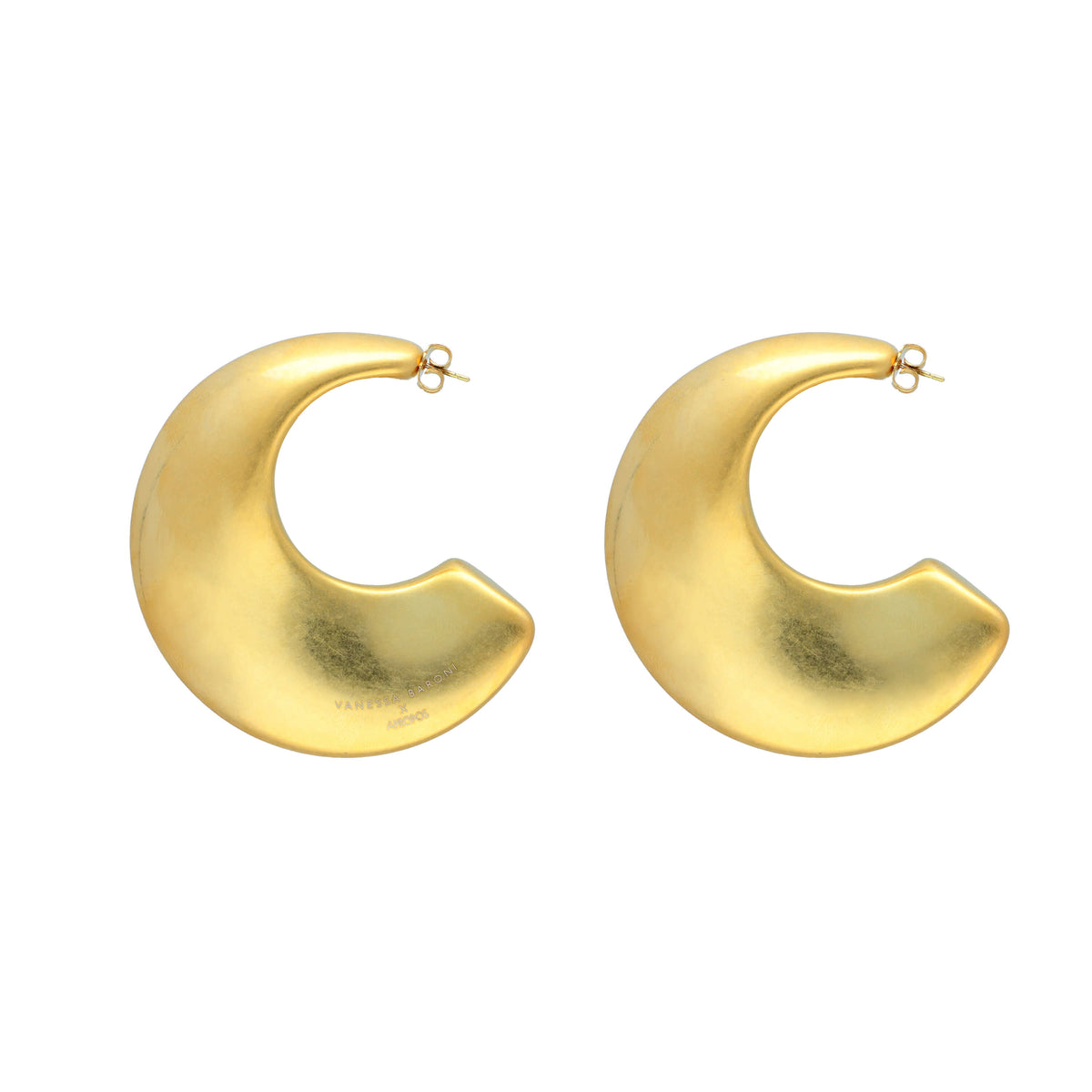 Big Moon Earring Gold x APROPOS