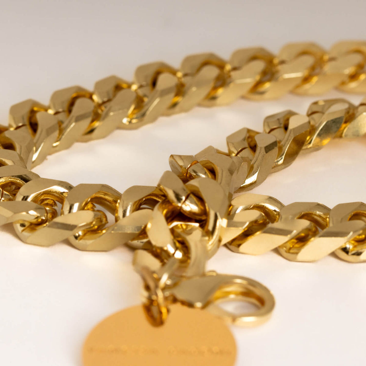 Dynamite Cut Necklace Gold