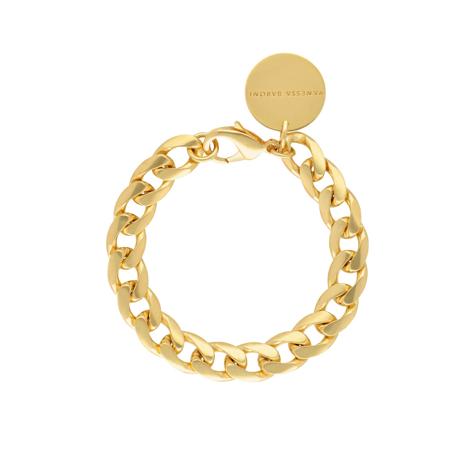 Compressed Bracelet Gold - Vanessa Baroni