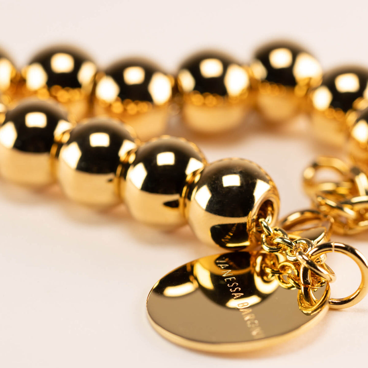 Mini Beads Bracelet Gold