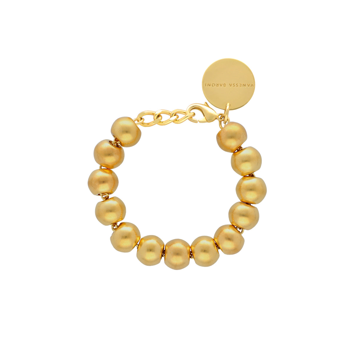Mini Beads Bracelet Gold Vintage