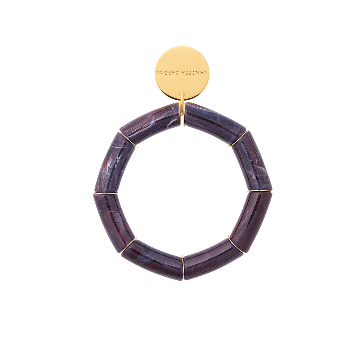 Flex Bracelet aubergine marble