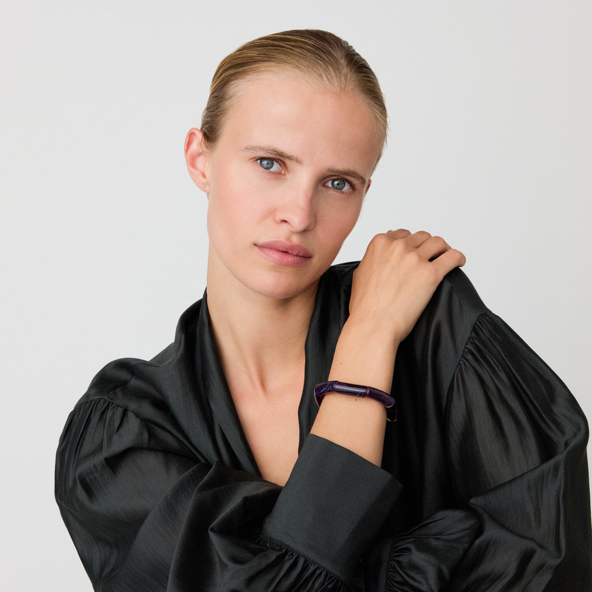 Flex Bracelet aubergine marble