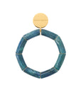 Flex Bracelet teal marble