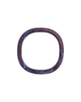 Soft Edge Bangle aubergine marble