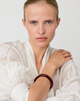 Soft Edge Bangle bordeaux marble