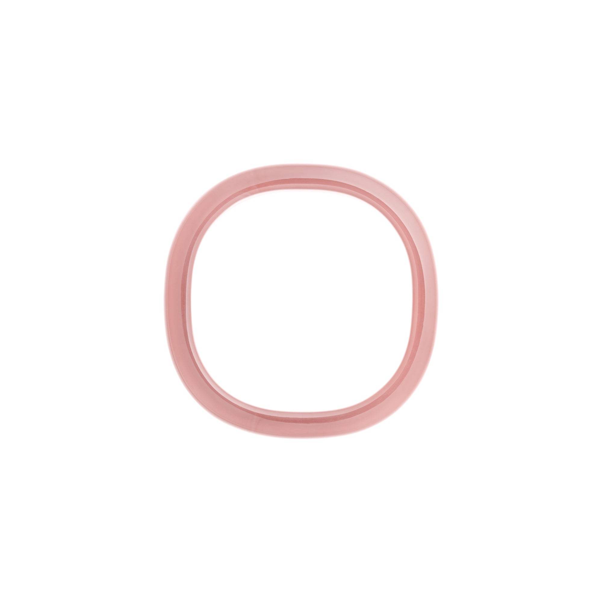 Soft Edge Bangle clear taupe