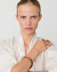 Soft Edge Bangle clear taupe