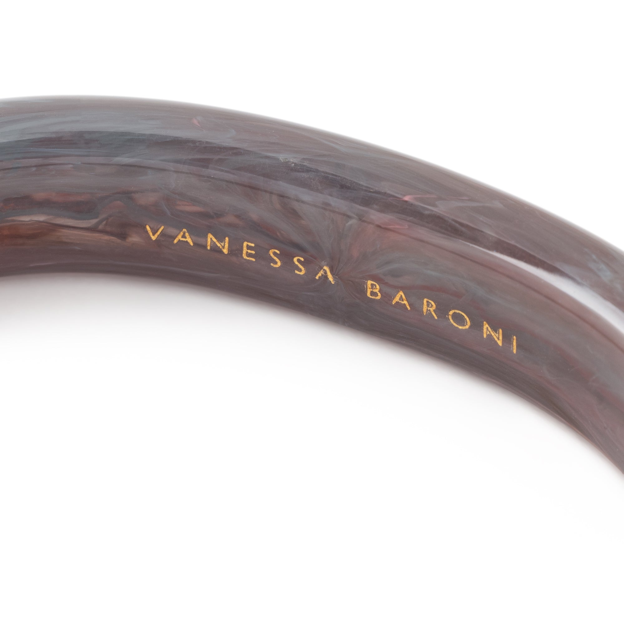 Soft Edge Bangle ikat marble