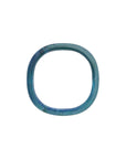 Soft Edge Bangle teal marble