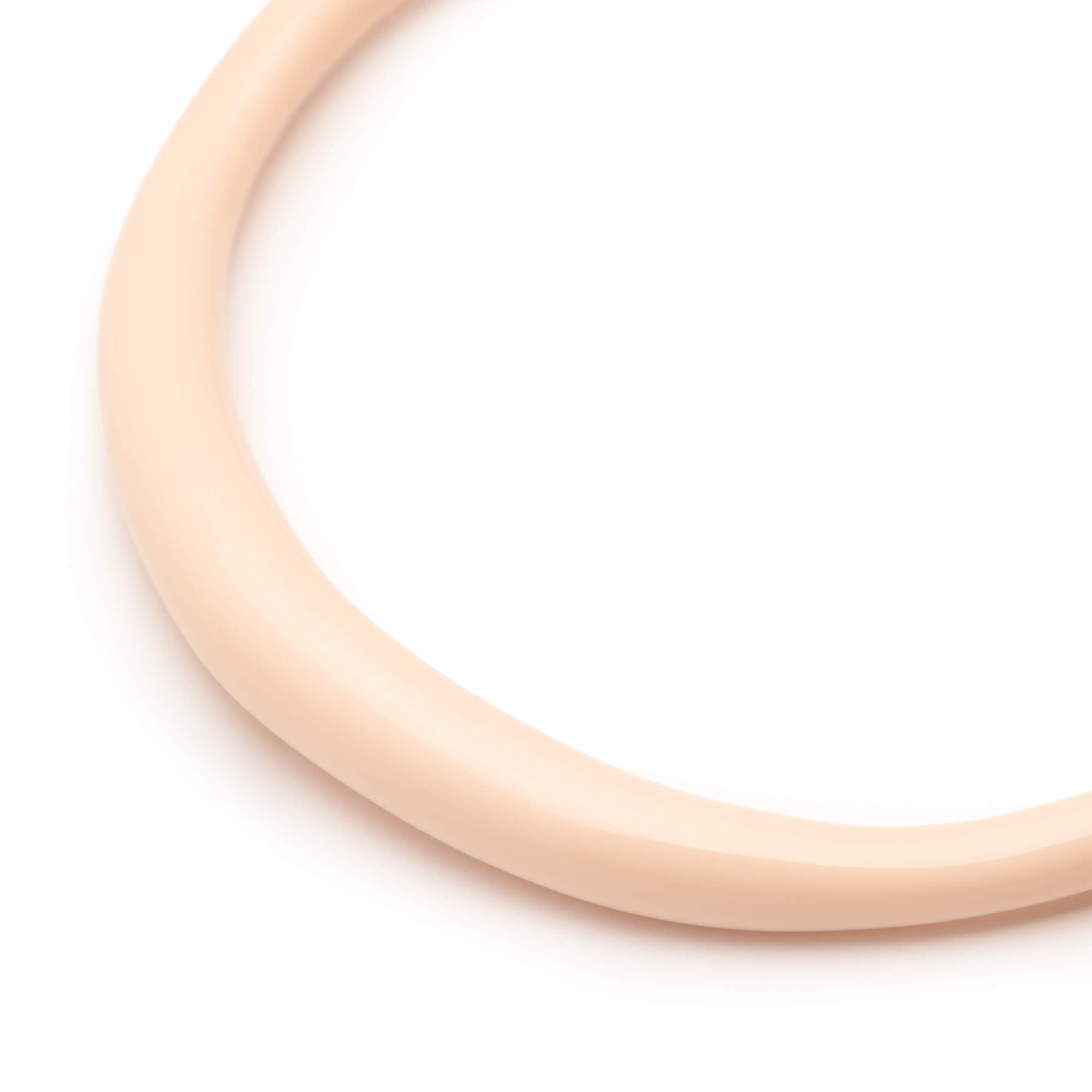 Thin Loop Bangle latte