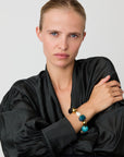 Ibiza Bracelet teal marble