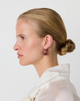 Circlet Earring clear taupe