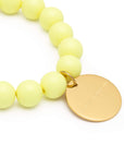 Mini Beads Flex Bracelet butter yellow