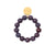 aubergine marble