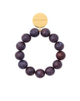 Beads Flex Bracelet aubergine marble