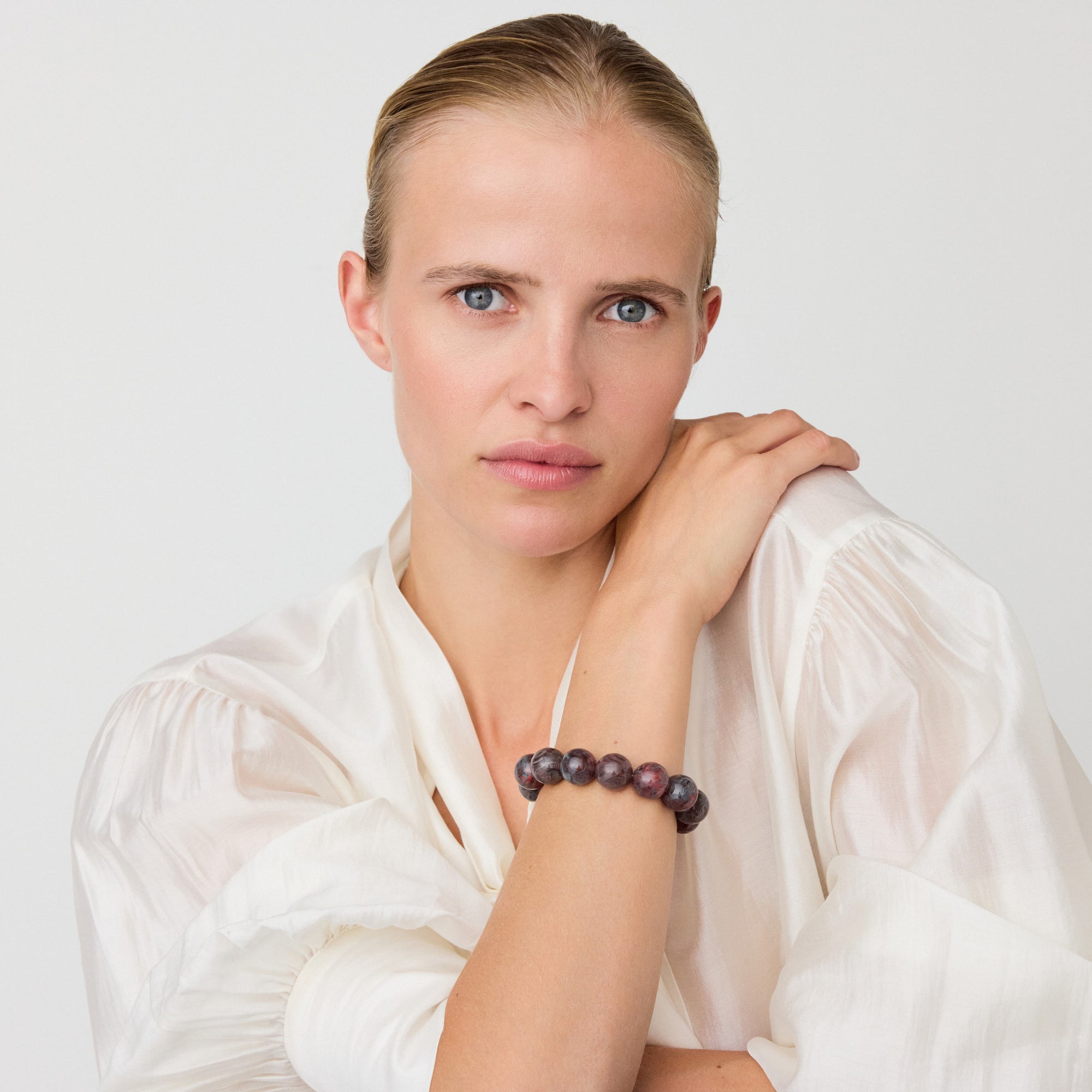 Beads Flex Bracelet ikat marble