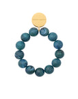 Beads Flex Bracelet teal marble