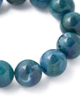 Beads Flex Bracelet teal marble