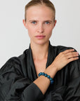 Beads Flex Bracelet teal marble
