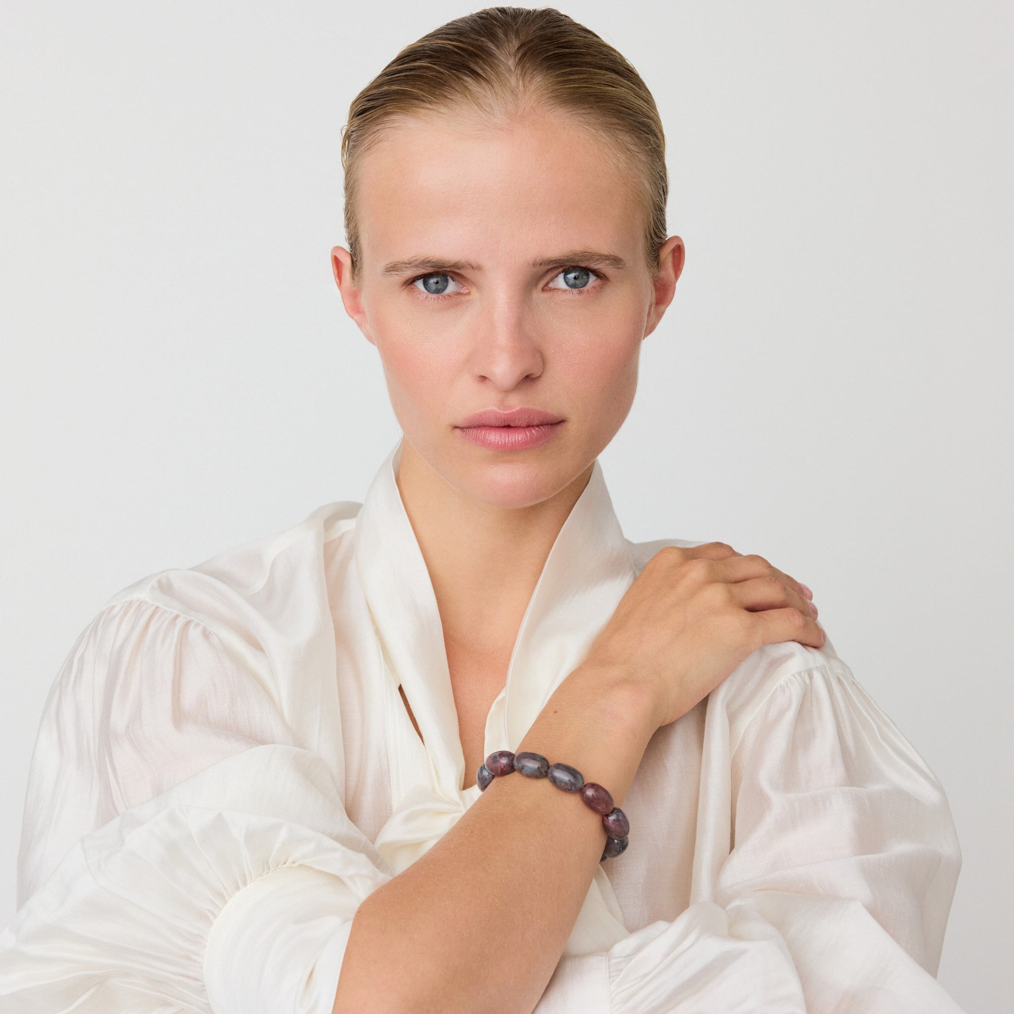 Olive Flex Bracelet ikat marble