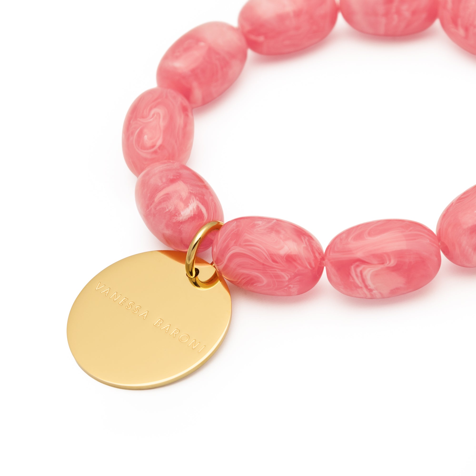 Olive Flex Bracelet watermelon marble