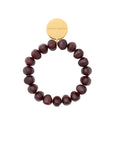 Mini Stone Flex Bracelet bordeaux marble