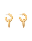 Disc Creole Earring gold