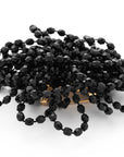 Fringe Brooch black