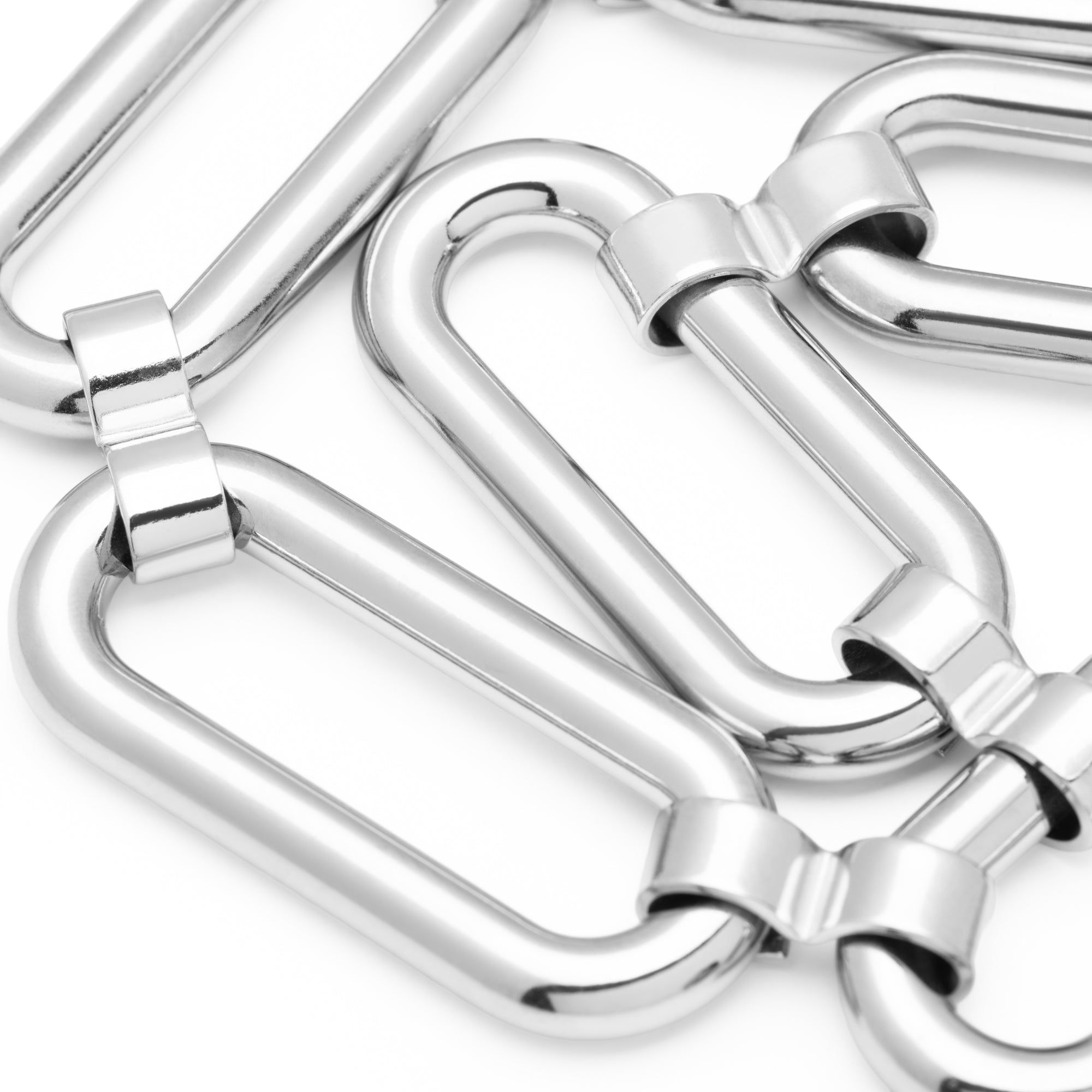Bold Link Necklace silver