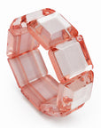 Galaxy Flex Bracelet clear red
