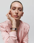 Galaxy Flex Bracelet clear red