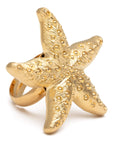 Starfish Ring gold