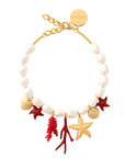 New Beach Necklace coral