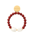 Beach Beads Flex Bracelet coral